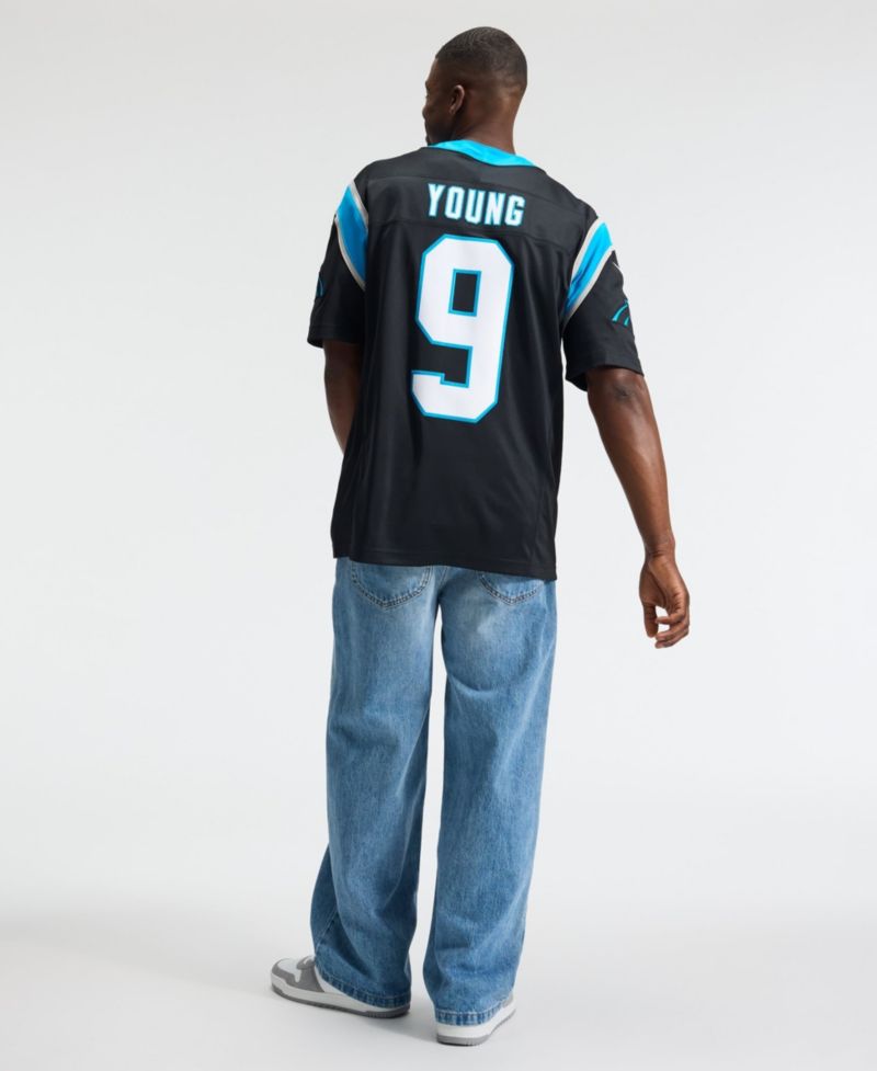 Men's Bryce Young Black Carolina Panthers Vapor F.U.S.E. Stitched Limited Jersey