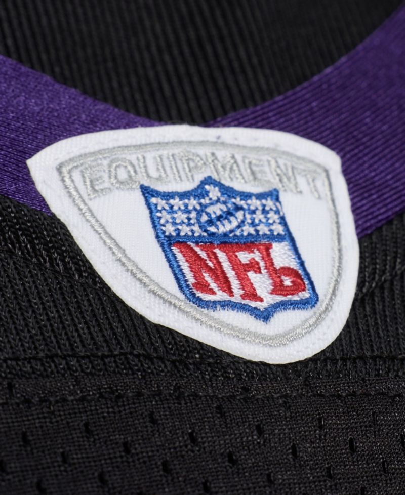 Men's Deion Sanders Black Baltimore Ravens 2005 Authentic Throwback Jersey