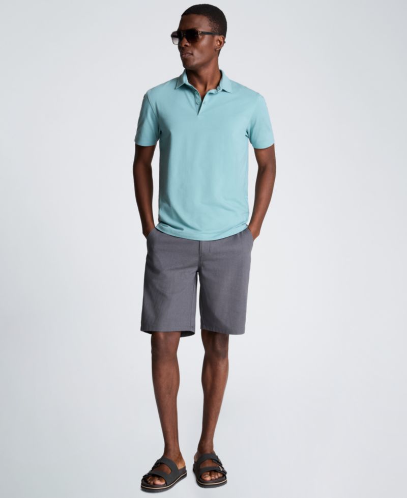 Men's Short-Sleeve Slim-Fit Polo Shirt
