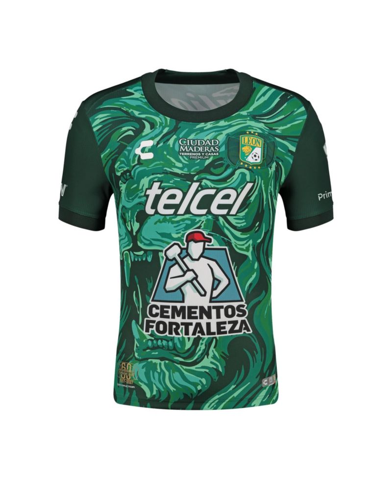 Men's Green Club Leon 2026/27 Home Authentic Jersey
