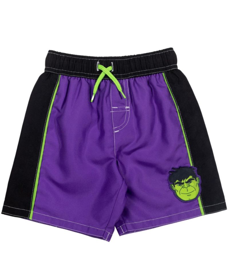 Boys' (6-12) 2-Piece Rash Guard and Swim Trunks Set