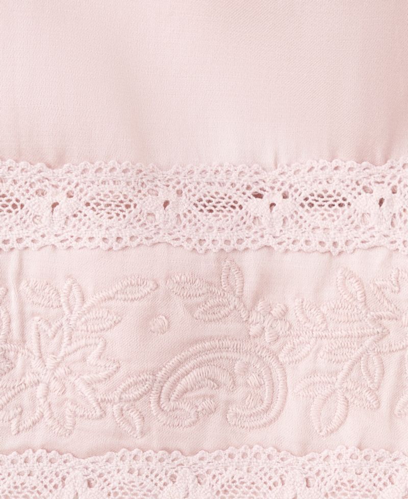 Women's Lace Detail Pajama Shorts
