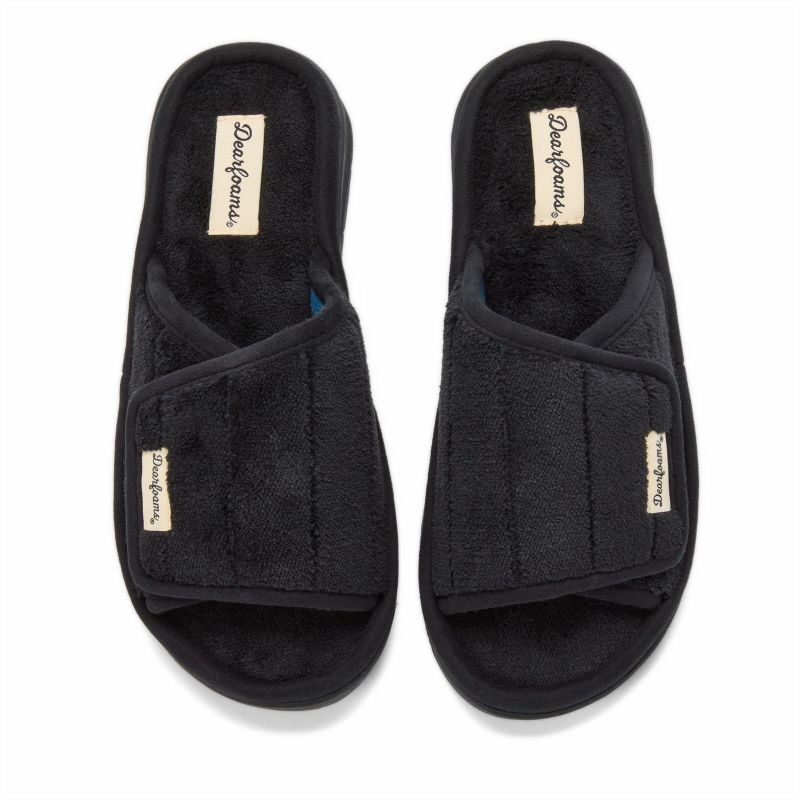 Women's Mickey Terry Adjustable Shower Slide House Slipper