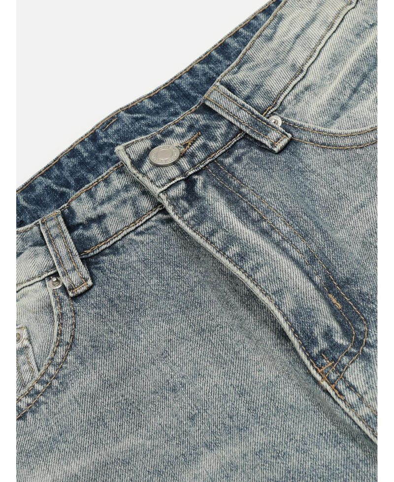 Women's Baggy Barrel High-Rise Wide-Leg Washed Jeans