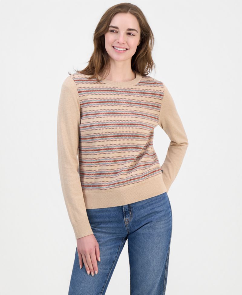 Women's Fair Isle Stripe Sweater