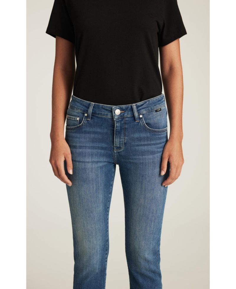 Women's Emma Mid Rise Slim Boyfriend Jeans