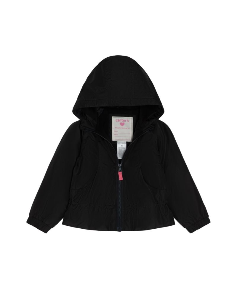 Baby Girls Fleece-Lined Midweight Jacket