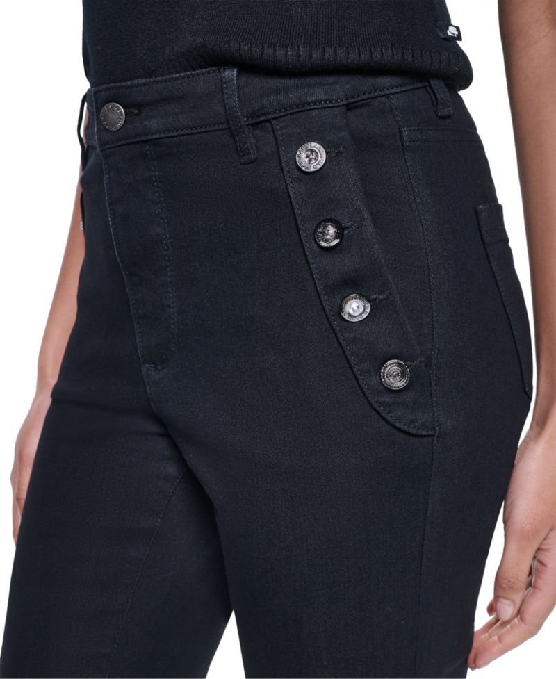 Women's Sailor Denim Flare High-Waisted Jeans
