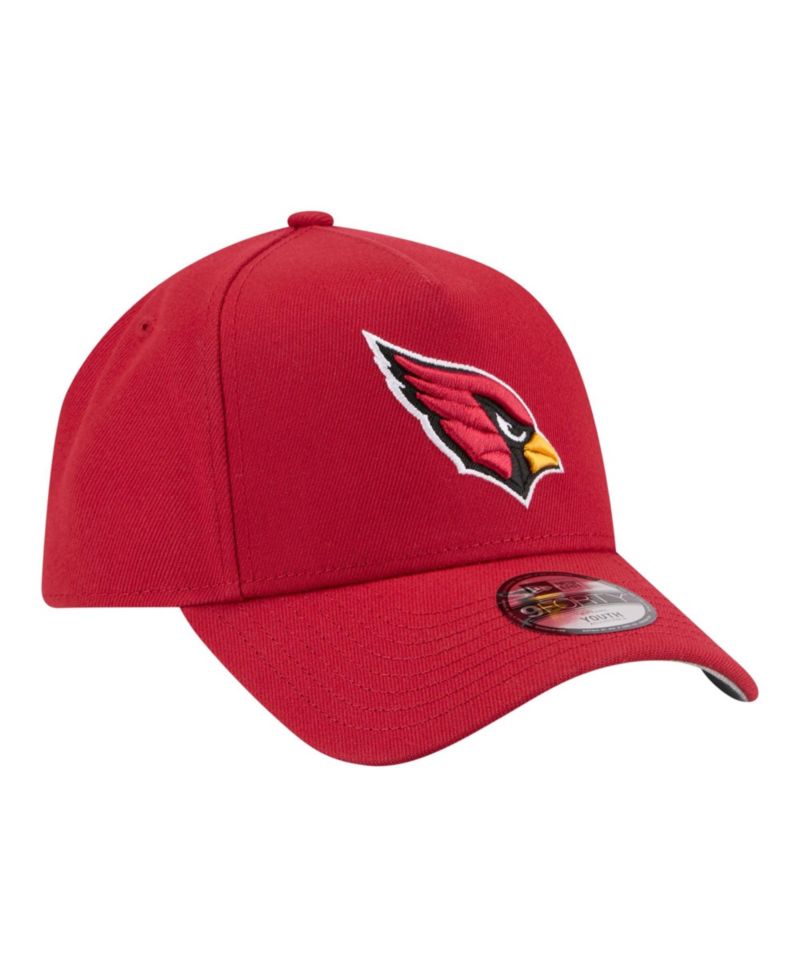 Big Boys and Girls Cardinal Arizona Cardinals 9FORTY A-Frame Adjustable Hat