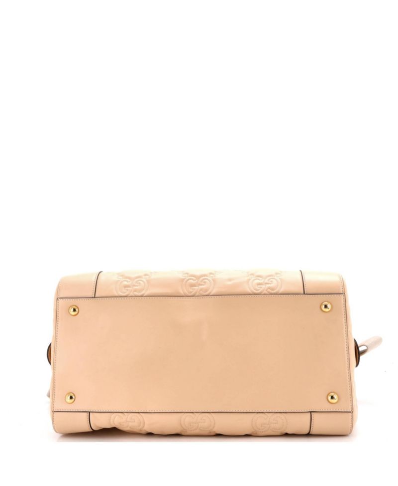Medium Convertible Boston Top Handle GG Matelass&eacute; Leather Shoulder Bag