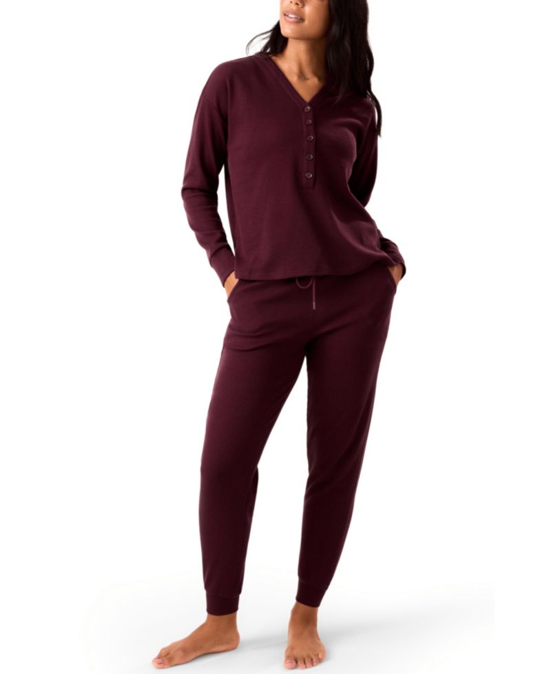 Maternity Waffle Nursing Lounge Set