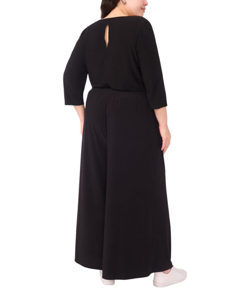 Plus Size V-Neck Top