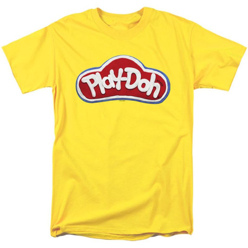 Big & Tall + Play-Doh Logo Made with Play-doh T Shirt