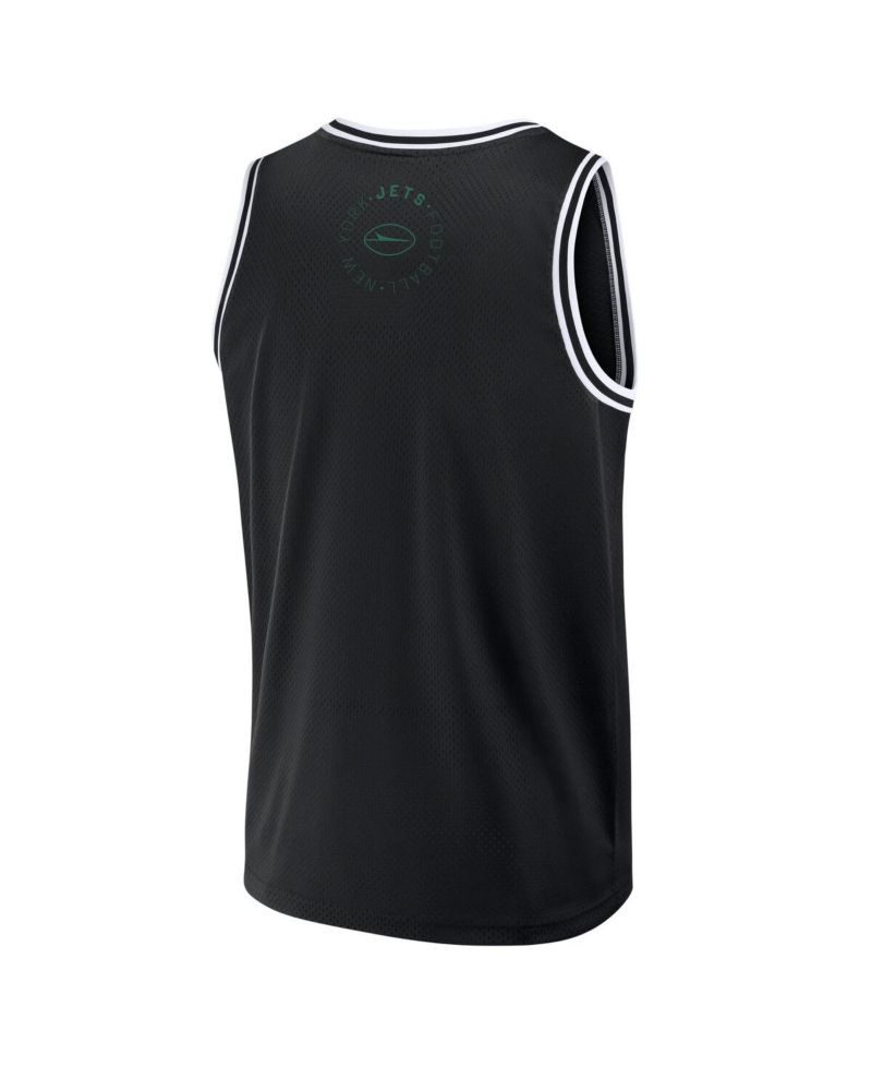 Men's Black New York Jets Elements Future Ground Jersey Tank Top