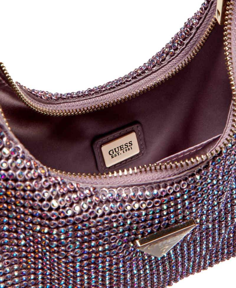 Jewels Small Rhinestone-Embellished Shoulder Handbag