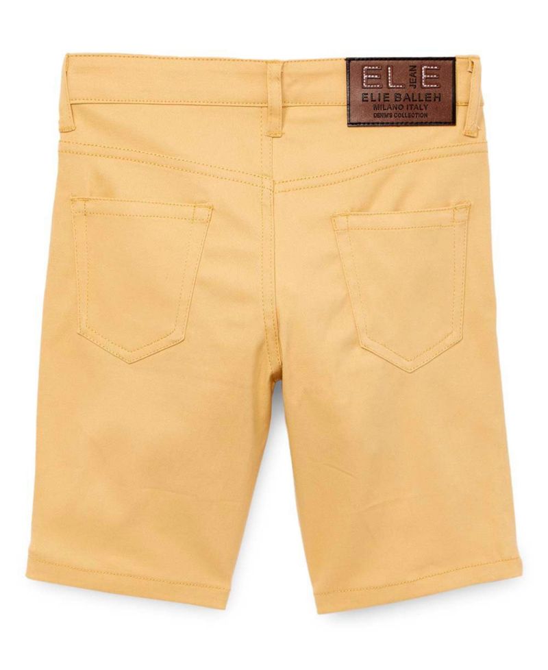 Big Boys Khaki Cotton Twill Short