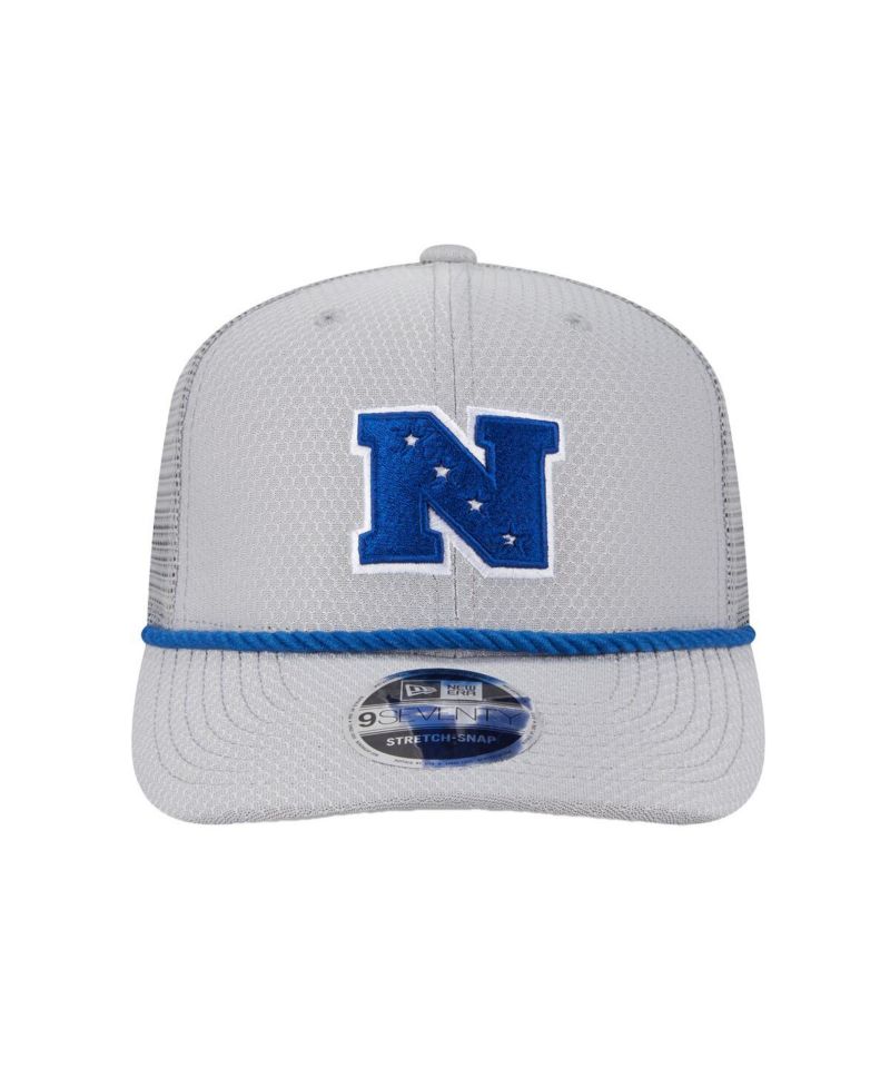 Men's Gray Dallas Cowboys 2025 Pro Bowl 9SEVENTY Stretch-Snap Hat