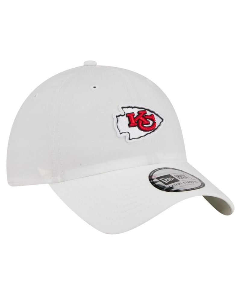Men's White Kansas City Chiefs Ripstop Casual Classic Adjustable Hat