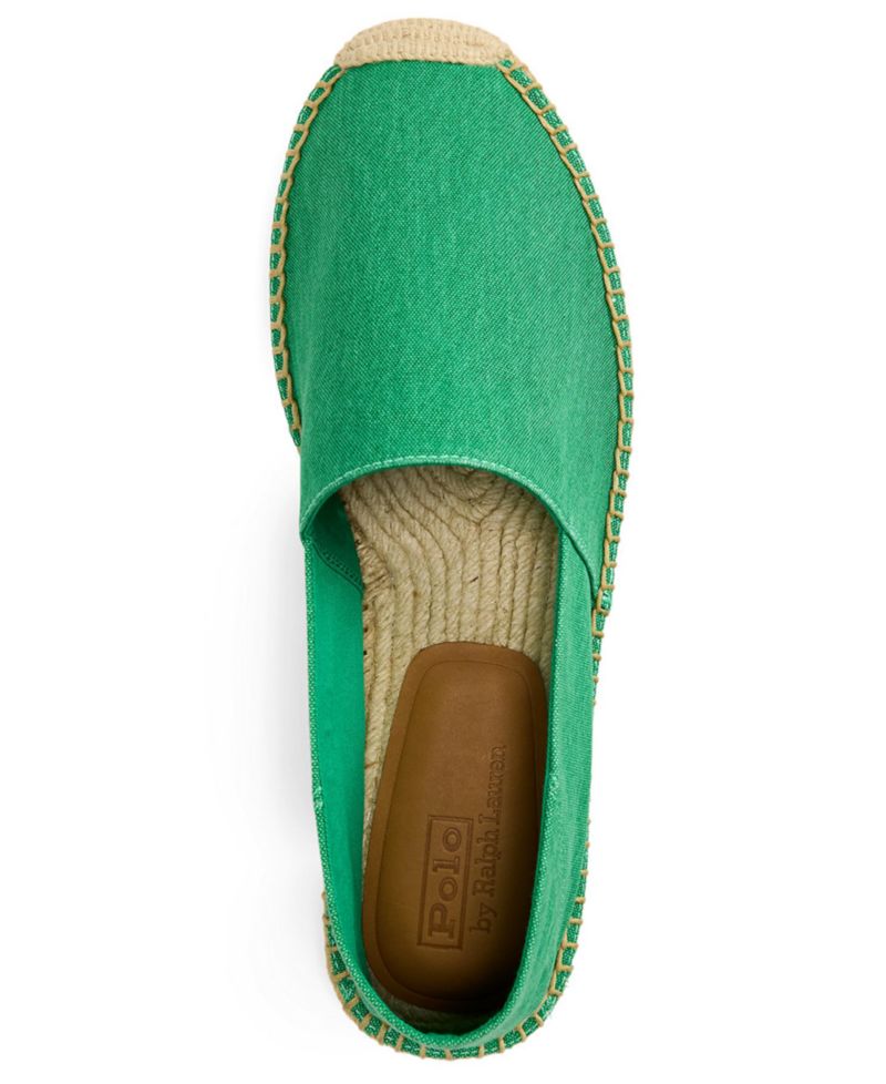 Men's Cevio Washed Canvas Collapsible Heel Espadrilles