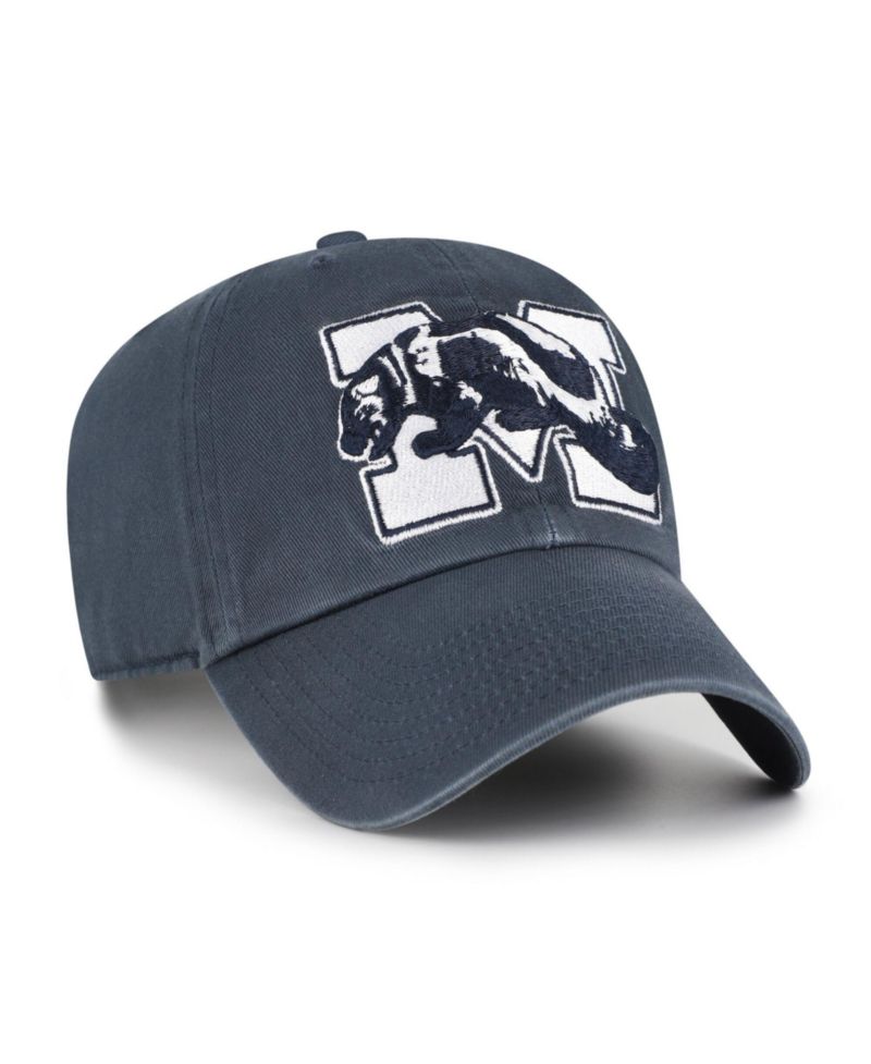 Men's '47 Navy Michigan Wolverines Vault Clean Up Adjustable Hat