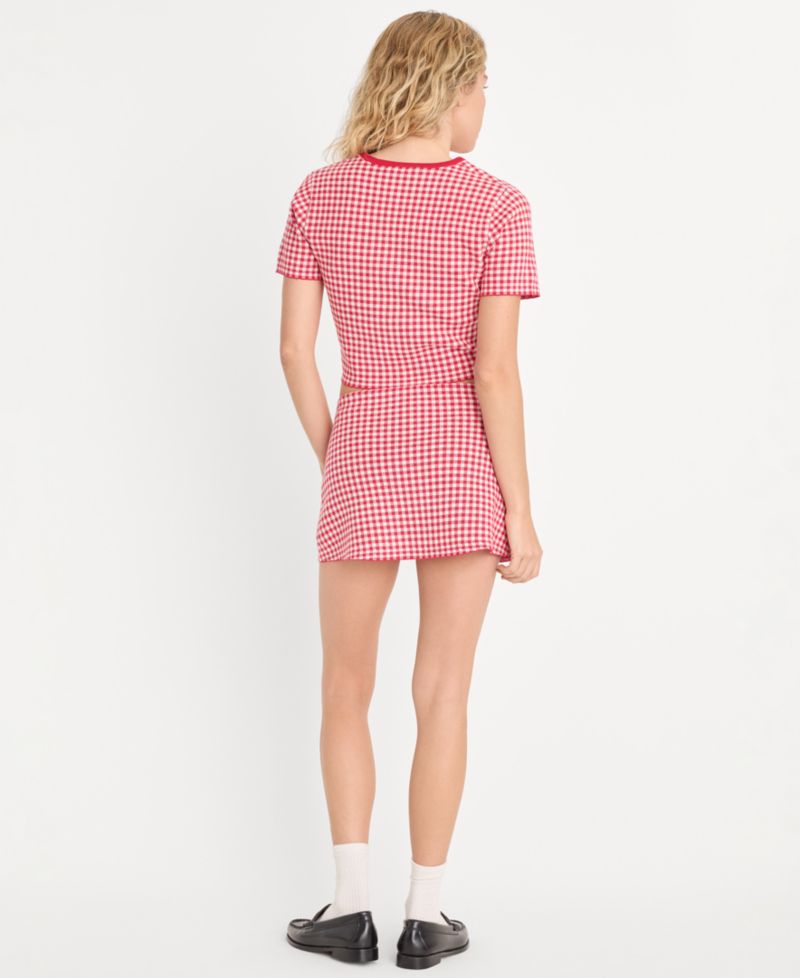 Women's Blend Sweater Mini Skort