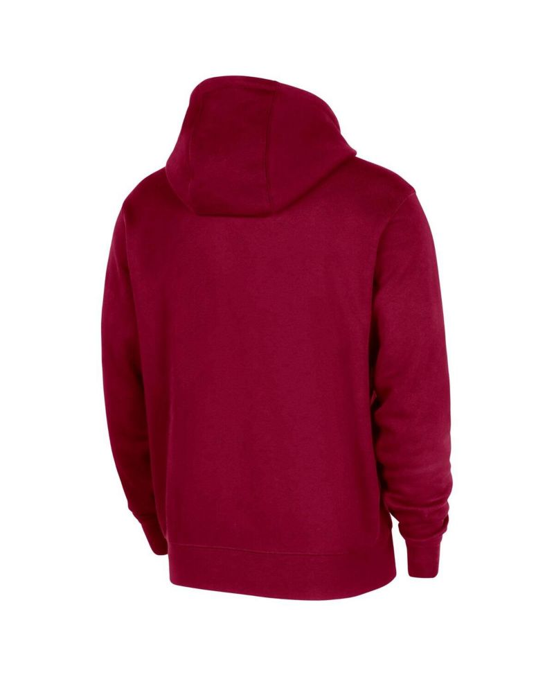 Men's Wine Cleveland Cavaliers 2025/26 Authentic Practice Club Pullover Hoodie