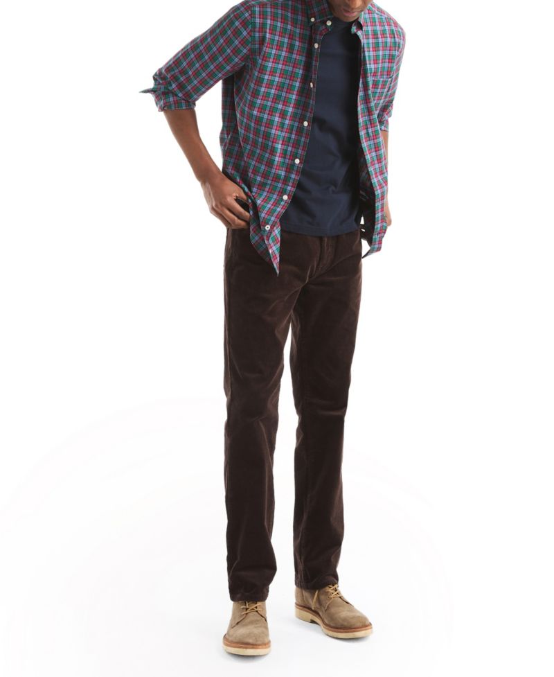 Men's Classic Fit Plaid Shirt