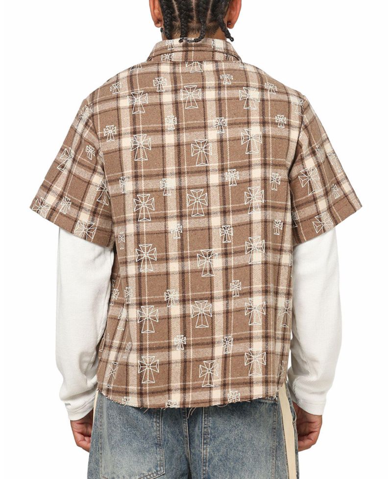 Men's Sanctuary Layered Button Up Shirt