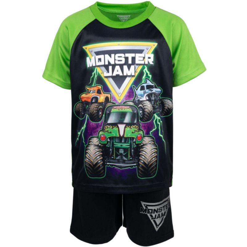 Boys' Athletic T-Shirt Tank Top and Shorts Set