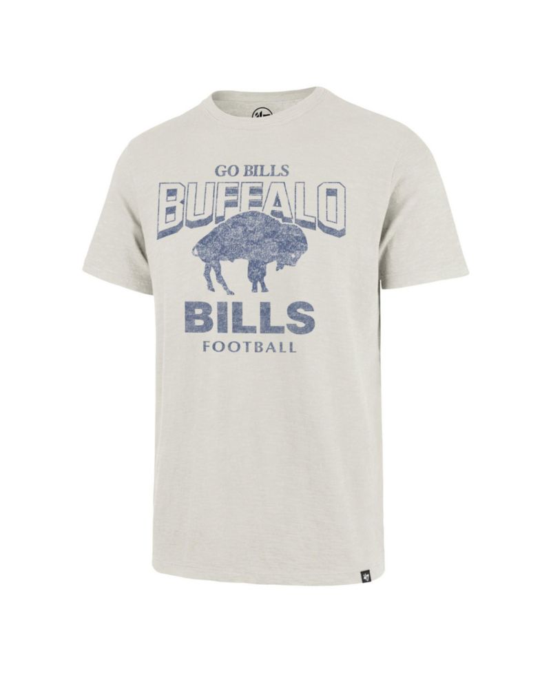 Men's Natural Buffalo Bills Head On Scrum T-Shirt
