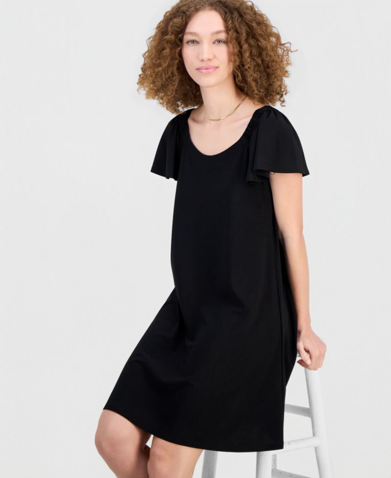 Women's On/Off-The-Shoulder Dress