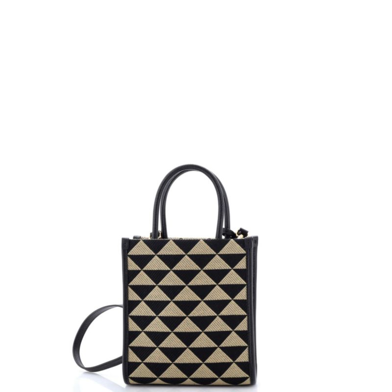 Mini Symbole Shopper Tote Jacquard
