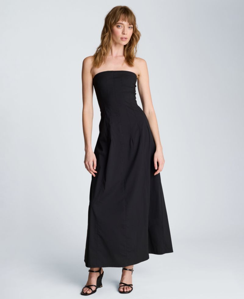 Women's Strapless Maxi Dress