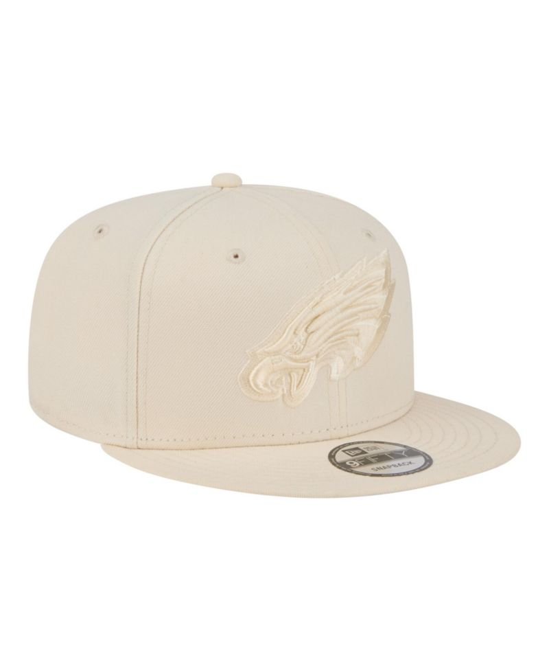 Men's Cream Philadelphia Eagles Colorpack 9FIFTY Snapback Hat