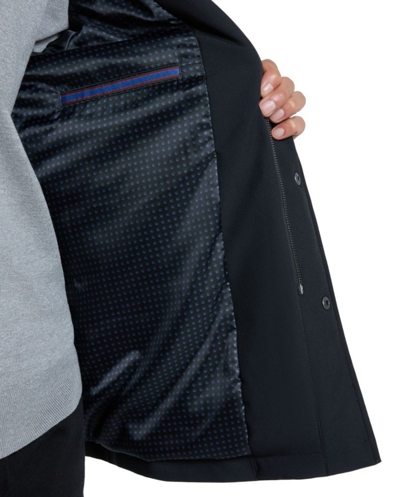 Men's Short Modern-Fit Rain Jacket