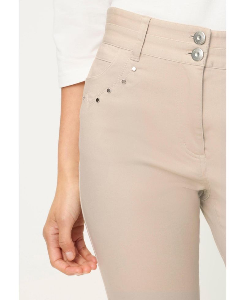Women's Stretch Cotton Cropped Pant