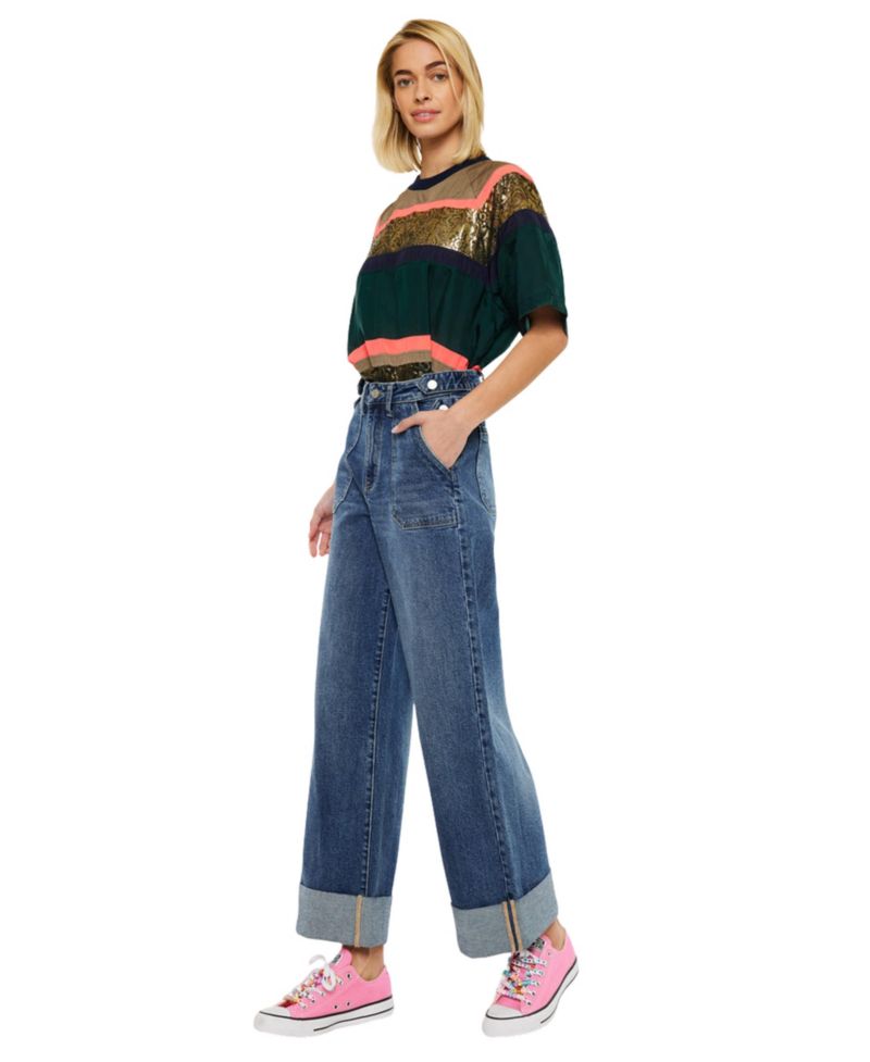 Women's Haylee Ultra High Rise 90's Wide Leg Jeans
