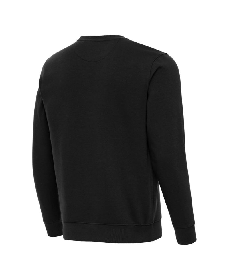 Men's Black Boston Bruins Victory Pullover Sweatshirt