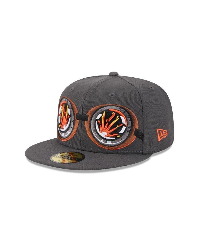Men's Gray Lehigh Valley IronPigs Theme Nights 59FIFTY Fitted Hat