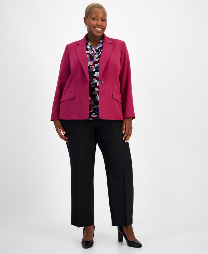 Plus Size Modern Dress Pants