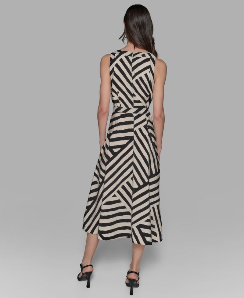 Women's Printed Sleeveless Dress