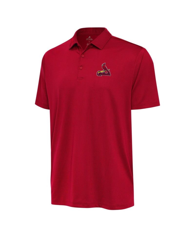 Men's Red St. Louis Cardinals Eclipse Polo Shirt
