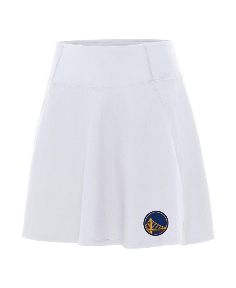 Women's White Golden State Warriors Chip Skort