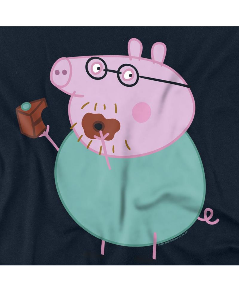 Men's Peppa Pig Daddy Pig's Tummy T Shirt