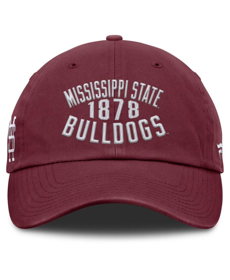Men's Maroon Mississippi State Bulldogs Archer Adjustable Hat
