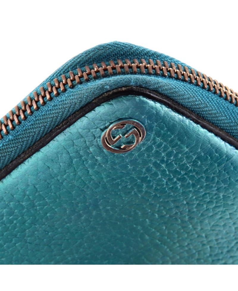 GG Marmont Zip Around Wallet Leather