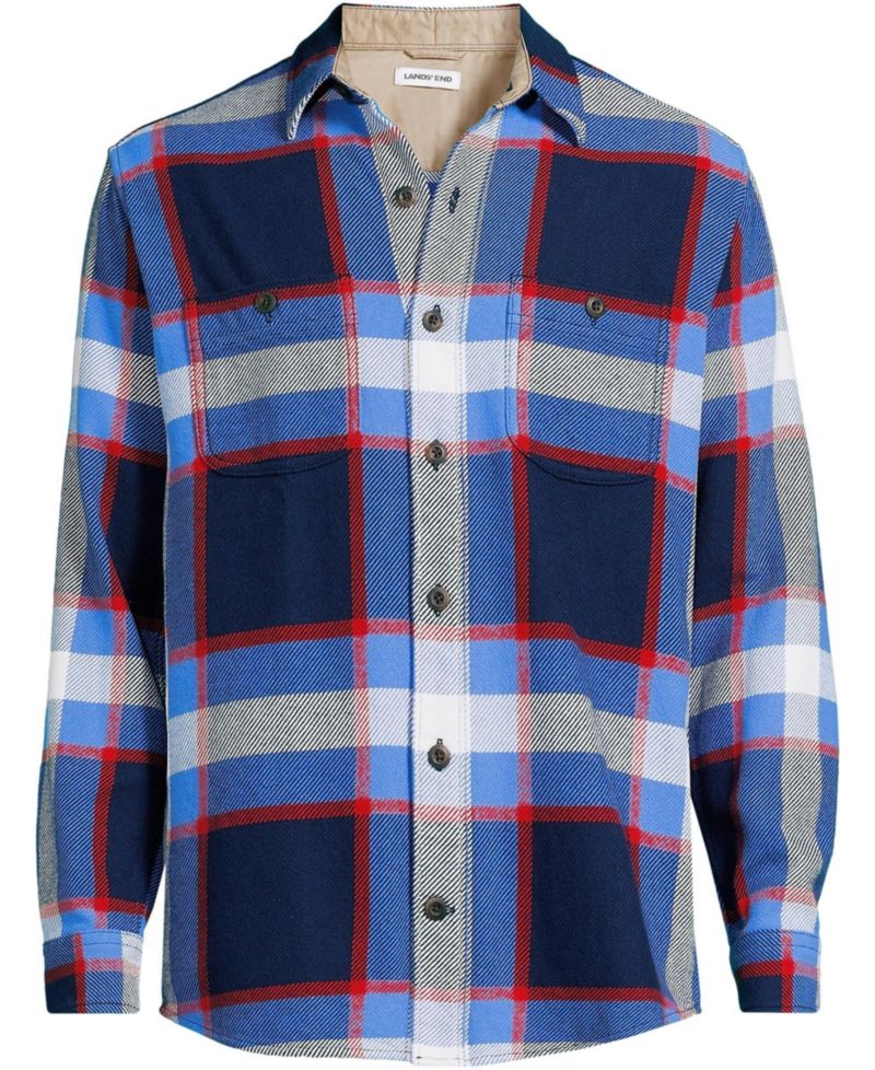 Men's Long Sleeve Authentic Flannel Shirt