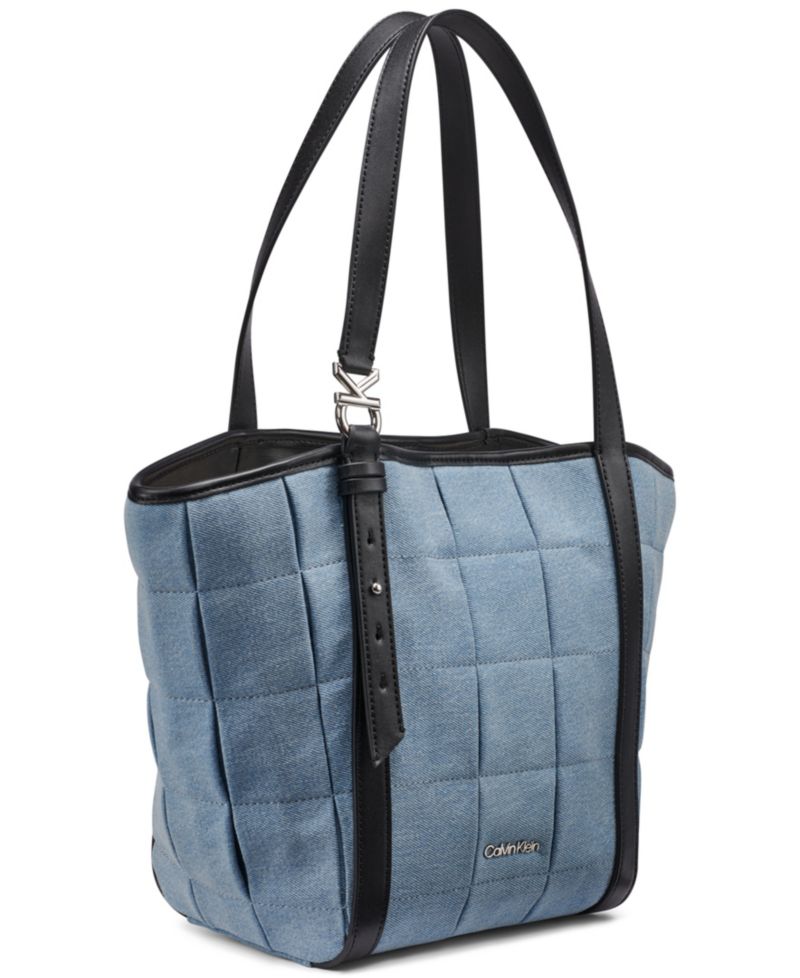 Tina Denim Extra-Large Tote Handbag