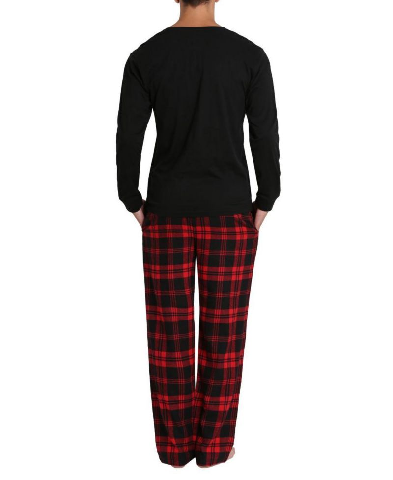 Sleep Hero Men's Flannel Pajama Set