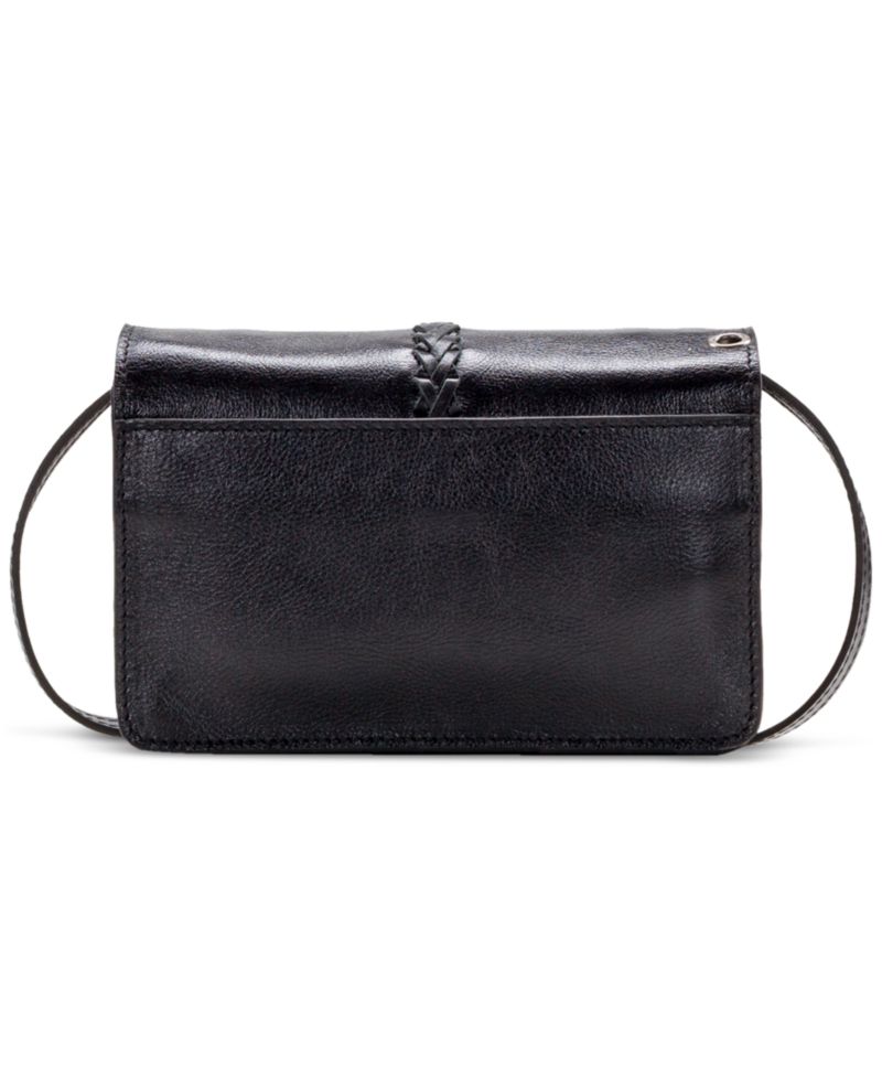 Bianco Small Leather Crossbody Organizer